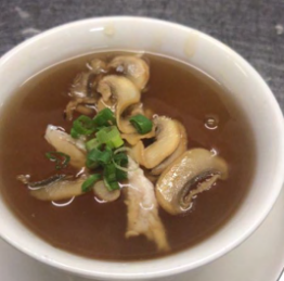 Mushroom Sweetcorn Soup